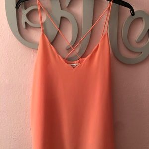Julie Billiart coral tank top